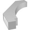 Ekena Millwork 4-in. W x 22-in. D x 34-in. H Imperial Architectural Grade PVC Knee Brace BRCP04X22X34IMP - alternate 5